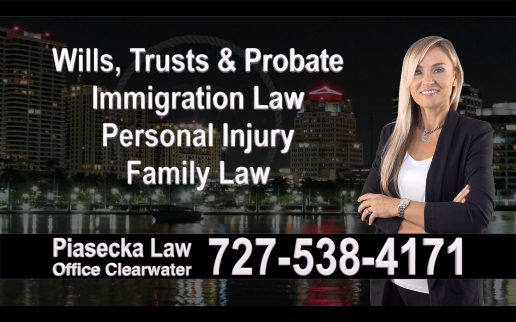 New Port Richey Polish Attorney, Polski prawnik, Polscy, Prawnicy, Adwokaci, Floryda, Florida, Immigration, Wills, Trusts, Personal Injury, Agnieszka Piasecka, Aga Piasecka, Divorce