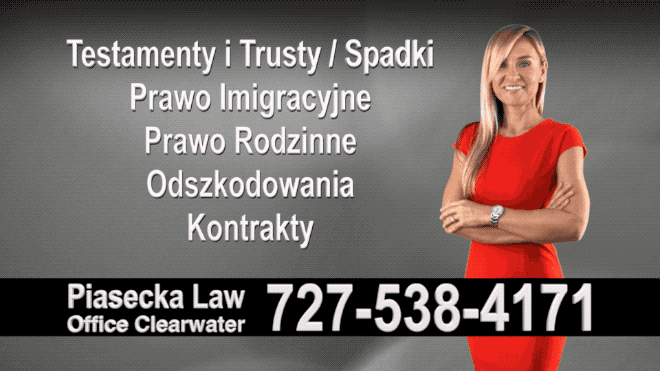 New Port Richey, Polish, attorney, lawyer, New Port Richey, Florida, Agnieszka Piasecka, Aga Piasecka